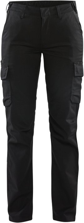 BLÅKLÄDER Industrie Arbeitshose Stretch Damen Schwarz C38