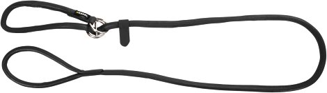 Schlufleine Rundleder Roma 8 mm x 170 cm, cognac