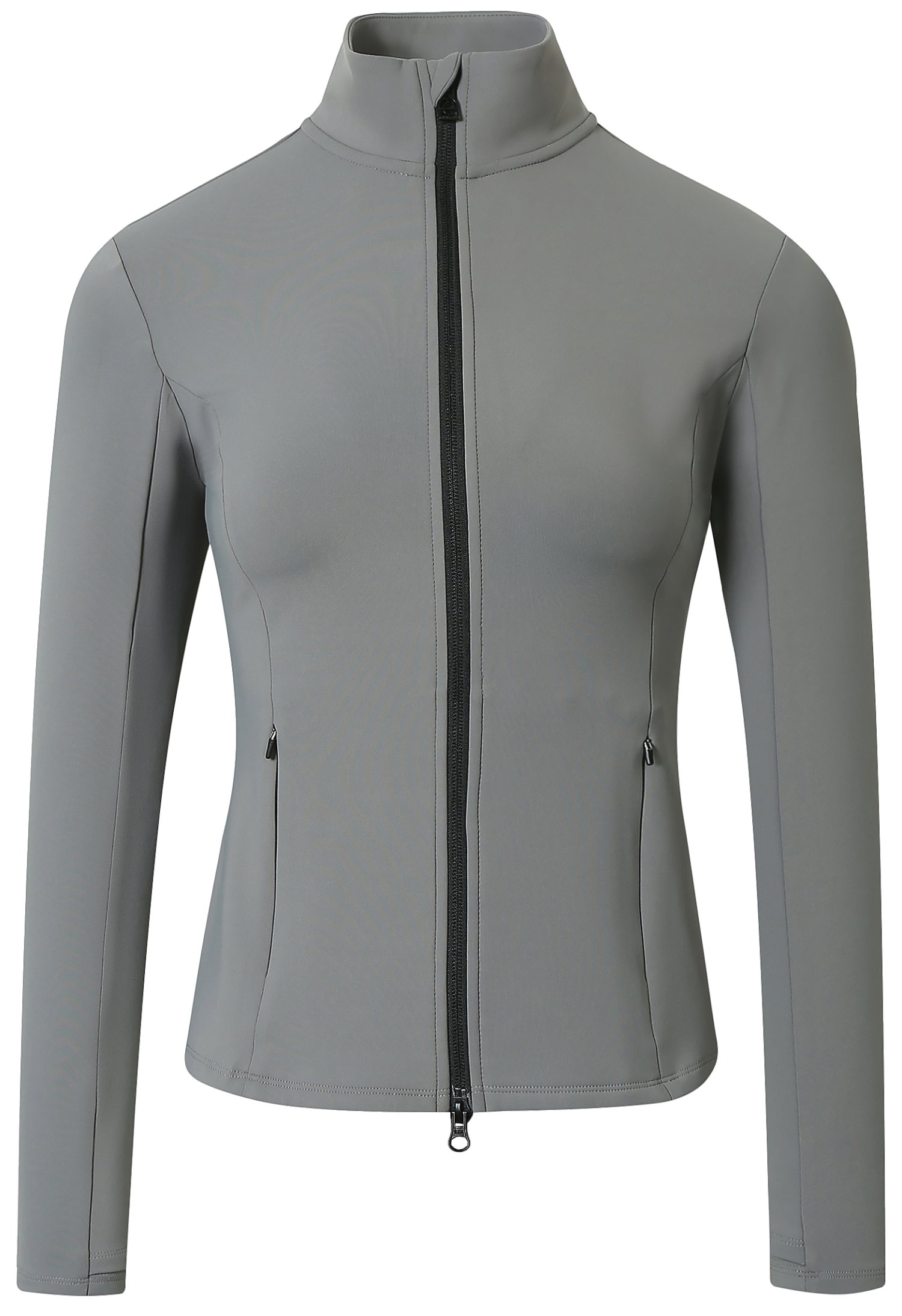 Damen Trainingsjacke Covalliero Grau