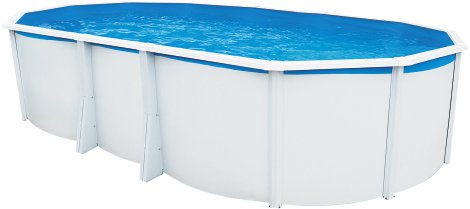 STEINBACH Stahlwandpool-Set Highline oval 730x366x132 cm