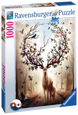 RAVENSBURGER Puzzle Magischer Hirsch 1000-tlg.