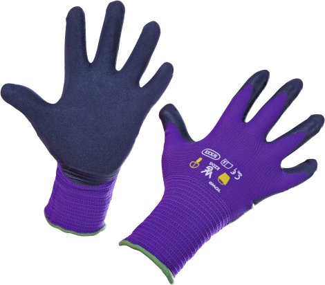 WERKSTOFF Kinderhandschuh 6-8 Jahre, lila