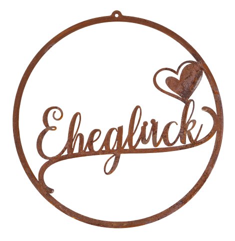 Garten-Dekohänger Eheglück ⌀ 30 cm