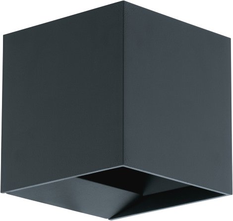 EGLO LED-Wandleuchte Calpino Anthrazit