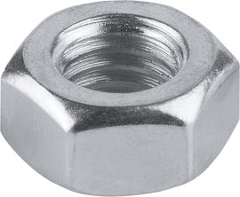 SUKI Mutter Sechskant verzinkt DIN934 FK8 M5 10 Stk.
