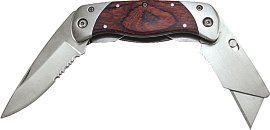 Taschenmesser/Cutter klappbar mit Tasche 170 mm