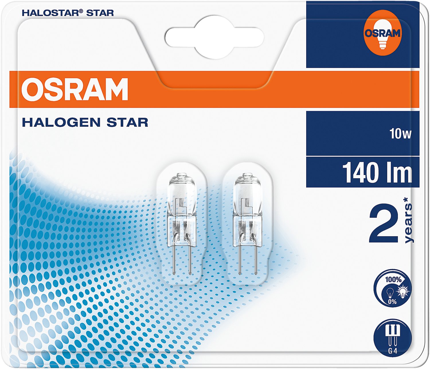 OSRAM Halogenstift Star 2 Stk.