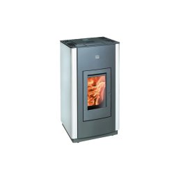 HAAS+SOHN Pelletofen Pelletto IV 419.08 Perl-Anthrazit/Weiß