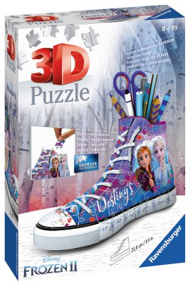 RAVENSBURGER 3D-Puzzle Sneaker Frozen 2, 108-tlg.