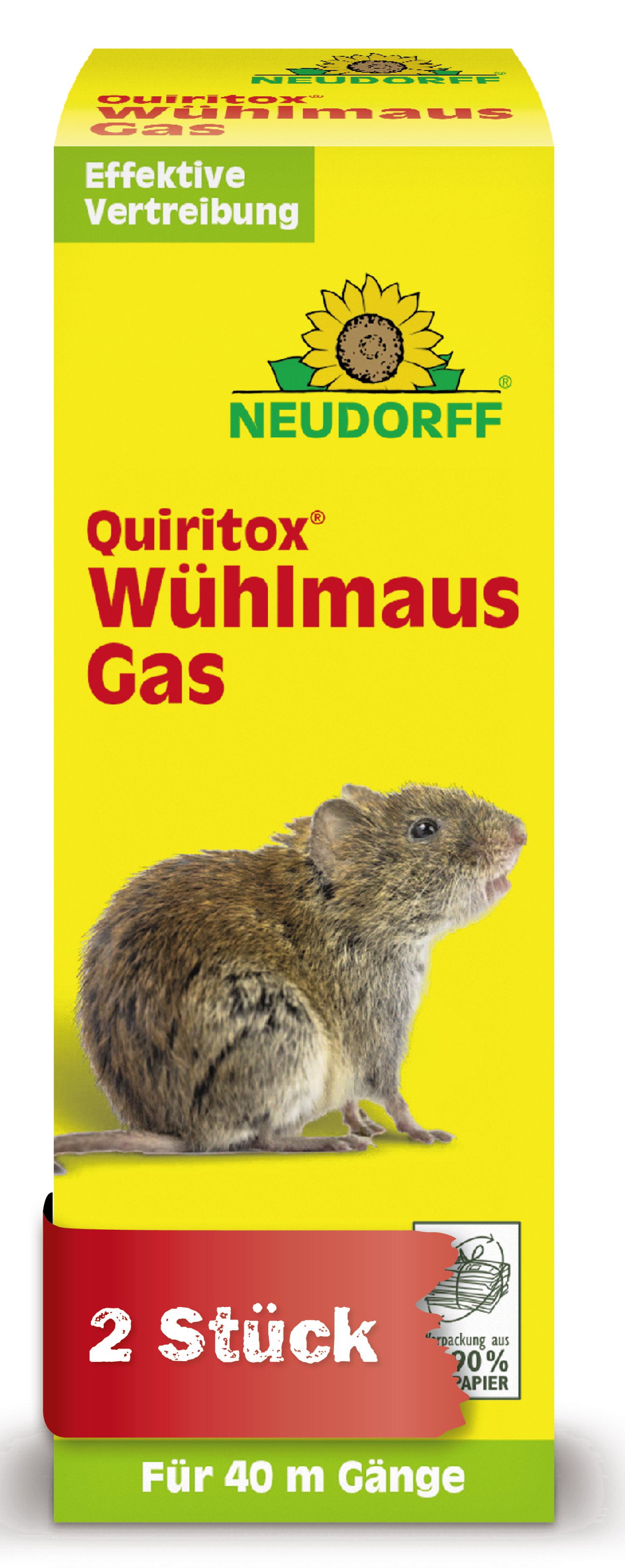 NEUDORFF® Quiritox WühlmausGas 2 Stk.