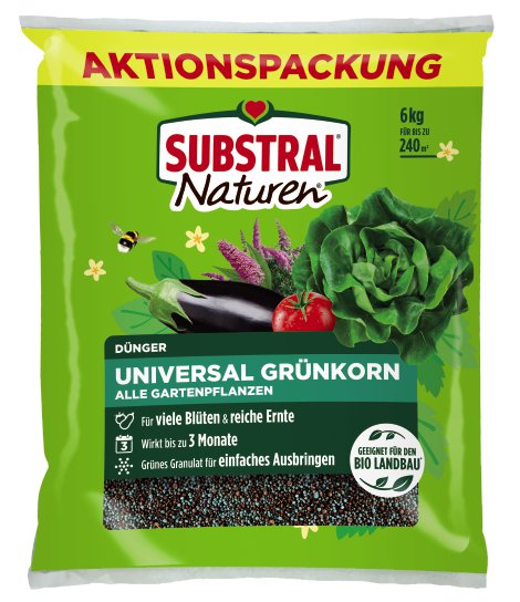 SUBSTRAL Naturen Grünkorn 6 kg