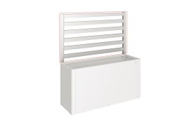 BIOHORT Rankgitter für Seite, silber-metallic