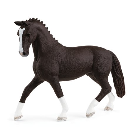SCHLEICH Figur Hannoveraner Stute Rappe