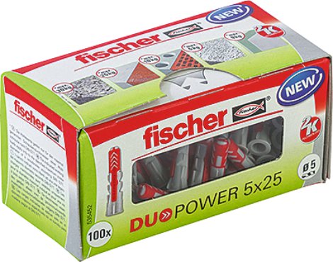 FISCHER Universaldübel DuoPower 5x25 mm 100 Stk.
