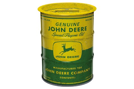 John Deere Ölfass-Spardose