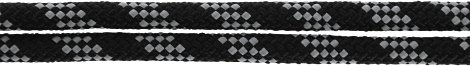 Knotenhalfter Cob, schwarz/grau