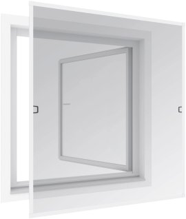 WINDHAGER Insektenschutzfenster ULTRA Flat Weiß