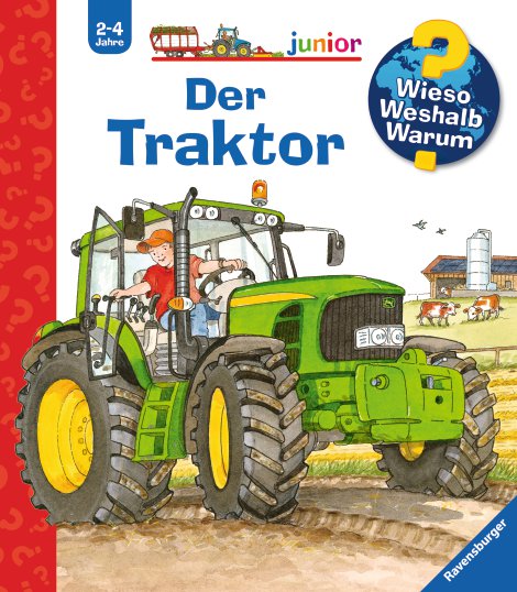 RAVENSBURGER Buch Junior Der Traktor