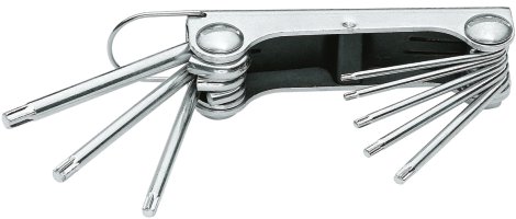 GEDORE Winkelschraubendreher-Satz TX T9-T40, 8-tlg.