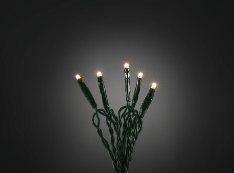 LED-Lichterkette Micro 50 LEDs Warmweiß