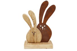 Hasenpaar Nelly 33x20x10 cm