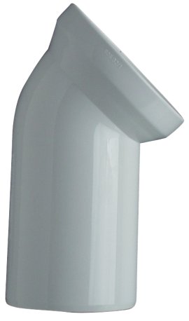 CORNAT Anschlussbogen 45°, ø 110 mm, weiß