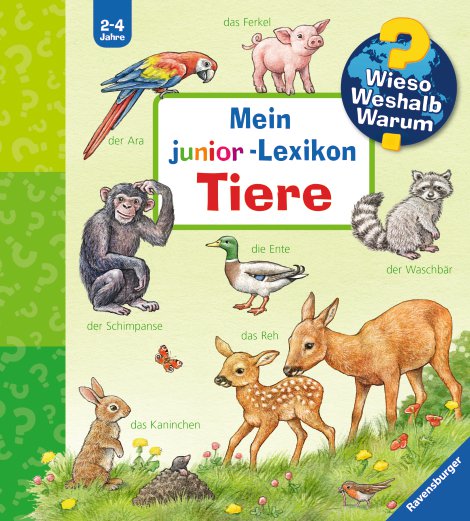 RAVENSBURGER Buch Mein junior-Lexikon Tiere