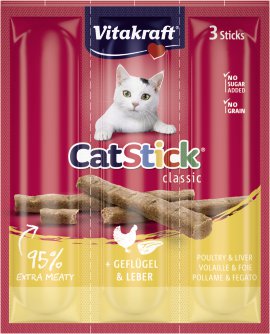 VITAKRAFT Cat-Stick Mini Geflügel & Leber