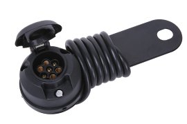 Steckdose 7-polig mit Halter