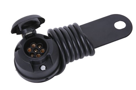 Steckdose 7-polig mit Halter