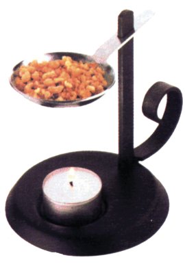 BRAUNS Weihrauchbrenner-Set Schwarz