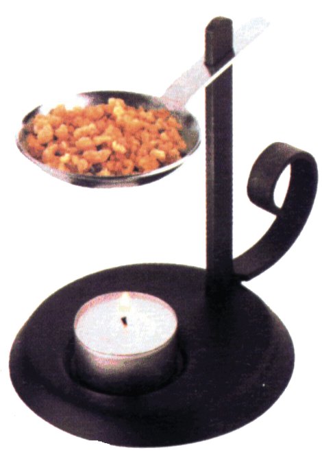 BRAUNS Weihrauchbrenner-Set Schwarz