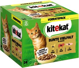 KITEKAT Vorrats-Packung Bunte Vielfalt 24x85 g