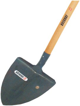 KRENHOF Fassschaufel mit Stiel spitz 1,2 kg