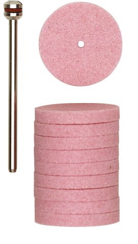 Edelkorund Schleifscheibe 22 mm 10 Stk.