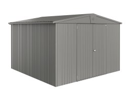 BIOHORT Gerätehaus Europa 7, quarzgrau-Metallic