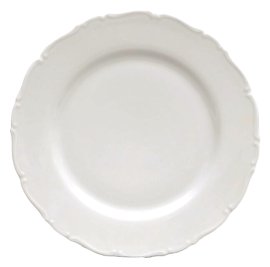 Teller Ophelie Flach Weiß