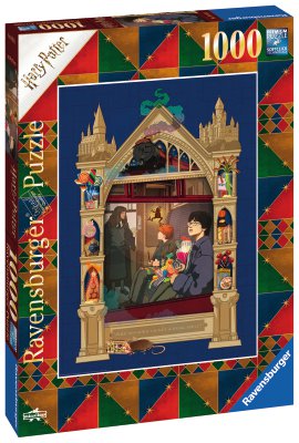 RAVENSBURGER Puzzle Harry Potter auf dem Weg nach Hogwarts 1000-tlg.