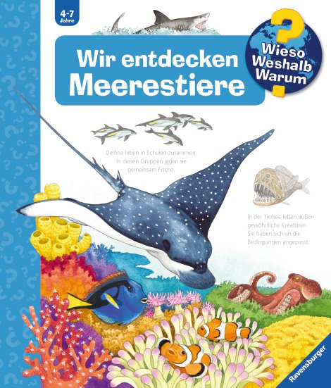RAVENSBURGER Buch Wir entdecken Meerestiere