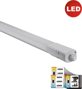 E2 LED-Feuchtraum-Lichtleiste Plus 3 M 36W