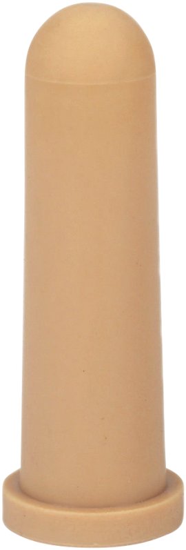 Ersatzgummi Standard, gelb, ohne Ventil, 125 mm