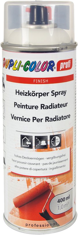 DUPLI-COLOR Heizkörper-Spray Profi seidenglanz Verkehrsweiß 400 ml