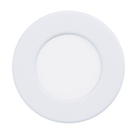 EGLO LED-Einbauspot Fueva 5 Weiß rund 2,7W Ø 8,6 cm