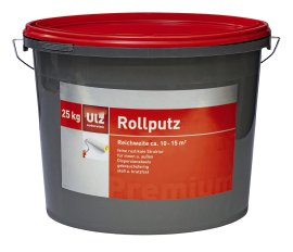 Rollputz für Innen und Außen