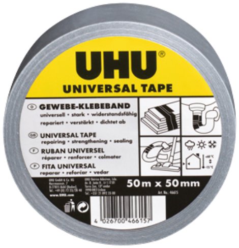 UHU Gewebeband Universal 50 m x 50 mm