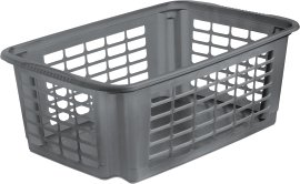 ROTHO Drehstapelkorb Reverso anthrazit 18 l