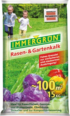 IMMERGRÜN Rasen- und Gartenkalk 15 kg