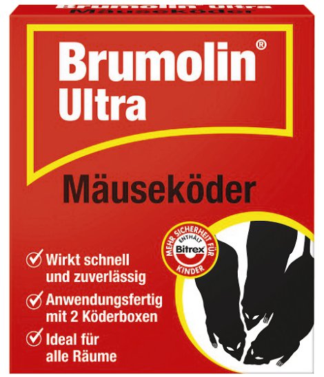 PROTECT HOME Brumolin Ultra Mäuseköder 2 Stk.