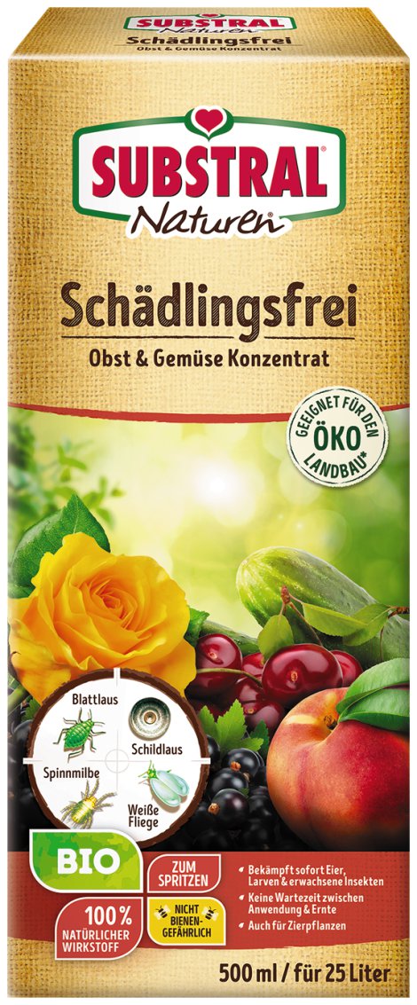 SUBSTRAL® NATUREN® Schädlingsfrei Obst & Gemüse Konzentrat 500 ml