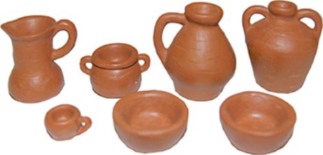 Tongeschirr 0,5-2 cm